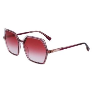 Gafas de sol pasta mujer Karl Lagerfeld KL6083S rosa y transparente