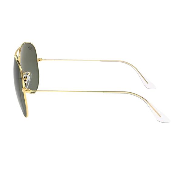 Gafas de sol metal unisex Ray-Ban Aviator doradas