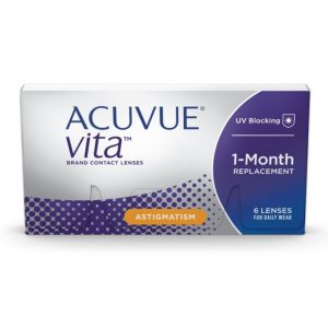 Lente mensual ACUVUE VITA con astigmatismo - caja de 6 lentes