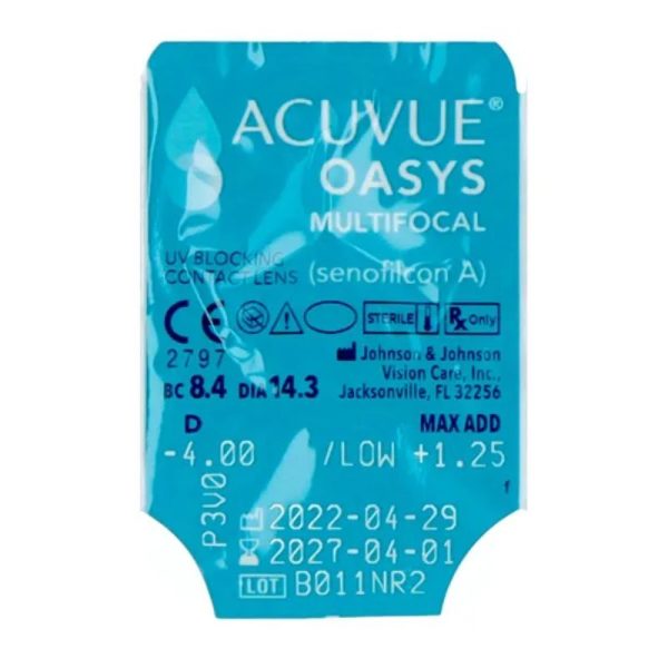 lentillas quincenales multifocales Acuvue Oasys